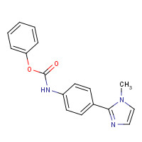 1432031-43-0 phenyl N-[4-(1-methylimidazol-2-yl)phenyl]carbamate chemical structure