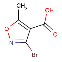 130742-22-2 3-bromo-5-methyl-1,2-oxazole-4-carboxylic acid chemical structure