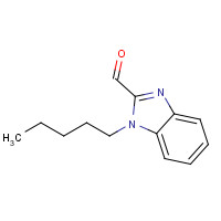 610275-04-2 1-pentylbenzimidazole-2-carbaldehyde chemical structure