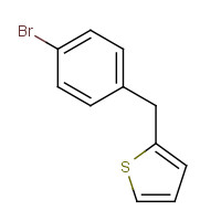 118150-25-7 2-[(4-bromophenyl)methyl]thiophene chemical structure