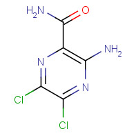 14229-27-7 3-amino-5,6-dichloropyrazine-2-carboxamide chemical structure