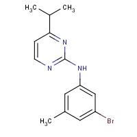 1312537-22-6 N-(3-bromo-5-methylphenyl)-4-propan-2-ylpyrimidin-2-amine chemical structure