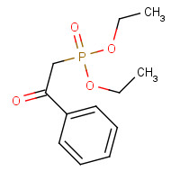 3453-00-7 2-diethoxyphosphoryl-1-phenylethanone chemical structure