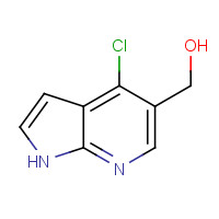 1015610-07-7 (4-chloro-1H-pyrrolo[2,3-b]pyridin-5-yl)methanol chemical structure