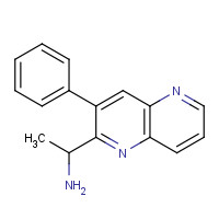 1312605-81-4 1-(3-phenyl-1,5-naphthyridin-2-yl)ethanamine chemical structure