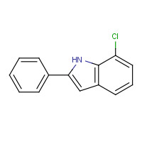 66866-01-1 7-chloro-2-phenyl-1H-indole chemical structure