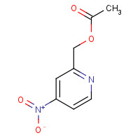 131747-32-5 (4-nitropyridin-2-yl)methyl acetate chemical structure