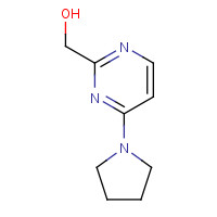 118779-78-5 (4-pyrrolidin-1-ylpyrimidin-2-yl)methanol chemical structure