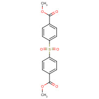 3965-53-5 methyl 4-(4-methoxycarbonylphenyl)sulfonylbenzoate chemical structure