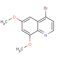 1402138-64-0 4-bromo-6,8-dimethoxyquinoline chemical structure