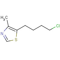 10014-55-8 5-(4-chlorobutyl)-4-methyl-1,3-thiazole chemical structure