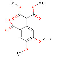 1370606-51-1 2-(1,3-dimethoxy-1,3-dioxopropan-2-yl)-4,5-dimethoxybenzoic acid chemical structure