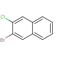 71436-67-4 2-bromo-3-chloronaphthalene chemical structure
