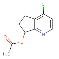 945666-87-5 (4-chloro-6,7-dihydro-5H-cyclopenta[b]pyridin-7-yl) acetate chemical structure