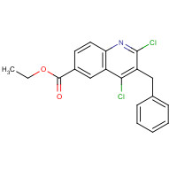 1599529-18-6 ethyl 3-benzyl-2,4-dichloroquinoline-6-carboxylate chemical structure