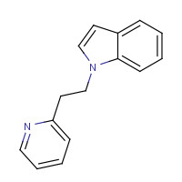 13585-80-3 1-(2-pyridin-2-ylethyl)indole chemical structure