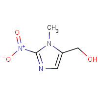 39070-14-9 (3-methyl-2-nitroimidazol-4-yl)methanol chemical structure
