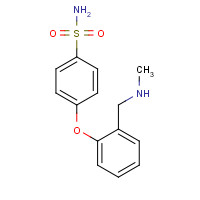 902836-97-9 4-[2-(methylaminomethyl)phenoxy]benzenesulfonamide chemical structure