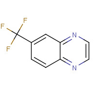 41959-33-5 6-(trifluoromethyl)quinoxaline chemical structure