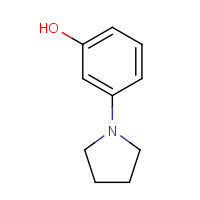 25912-16-7 3-pyrrolidin-1-ylphenol chemical structure
