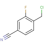 345903-03-9 4-(chloromethyl)-3-fluorobenzonitrile chemical structure