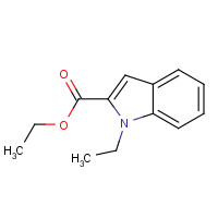 40913-41-5 ethyl 1-ethylindole-2-carboxylate chemical structure