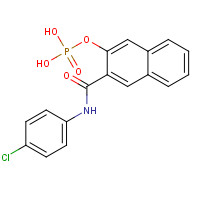 18228-17-6 [3-[(4-chlorophenyl)carbamoyl]naphthalen-2-yl] dihydrogen phosphate chemical structure