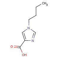 549888-33-7 1-butylimidazole-4-carboxylic acid chemical structure