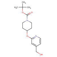 960001-28-9 tert-butyl 4-[4-(hydroxymethyl)pyridin-2-yl]oxypiperidine-1-carboxylate chemical structure