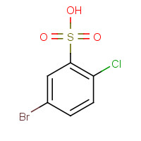 457051-14-8 5-bromo-2-chlorobenzenesulfonic acid chemical structure
