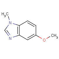 10394-39-5 5-methoxy-1-methylbenzimidazole chemical structure