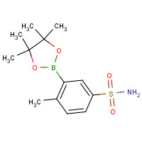 909187-69-5 4-methyl-3-(4,4,5,5-tetramethyl-1,3,2-dioxaborolan-2-yl)benzenesulfonamide chemical structure