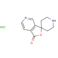 475152-16-0 spiro[furo[3,4-c]pyridine-3,4'-piperidine]-1-one;hydrochloride chemical structure