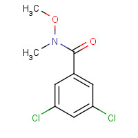 259796-12-8 3,5-dichloro-N-methoxy-N-methylbenzamide chemical structure