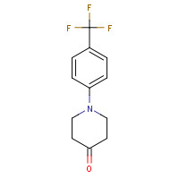 120807-29-6 1-[4-(trifluoromethyl)phenyl]piperidin-4-one chemical structure