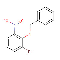 688363-79-3 1-bromo-3-nitro-2-phenylmethoxybenzene chemical structure