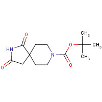 752234-60-9 tert-butyl 1,3-dioxo-2,8-diazaspiro[4.5]decane-8-carboxylate chemical structure