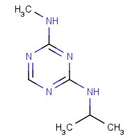 25310-39-8 4-N-methyl-2-N-propan-2-yl-1,3,5-triazine-2,4-diamine chemical structure