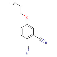 106144-18-7 4-propoxybenzene-1,2-dicarbonitrile chemical structure