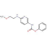 1419603-44-3 phenyl N-[6-(2-methoxyethylamino)pyridin-3-yl]carbamate chemical structure