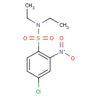 13723-60-9 4-chloro-N,N-diethyl-2-nitrobenzenesulfonamide chemical structure