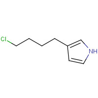 90828-89-0 3-(4-chlorobutyl)-1H-pyrrole chemical structure