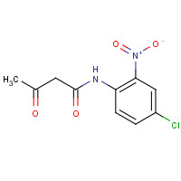 34797-69-8 N-(4-chloro-2-nitrophenyl)-3-oxobutanamide chemical structure