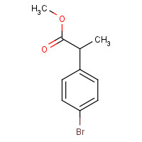 83636-46-8 methyl 2-(4-bromophenyl)propanoate chemical structure