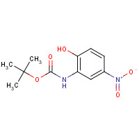 1141925-05-4 tert-butyl N-(2-hydroxy-5-nitrophenyl)carbamate chemical structure