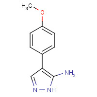 93439-79-3 4-(4-methoxyphenyl)-1H-pyrazol-5-amine chemical structure