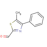 159670-56-1 5-methyl-4-phenyl-1,3-thiazole-2-carbaldehyde chemical structure