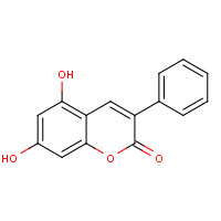 6468-93-5 5,7-dihydroxy-3-phenylchromen-2-one chemical structure