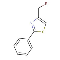 78502-83-7 4-(bromomethyl)-2-phenyl-1,3-thiazole chemical structure