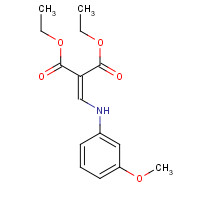 56881-19-7 diethyl 2-[(3-methoxyanilino)methylidene]propanedioate chemical structure